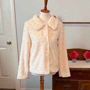 Cherokee Soft Cream Teddy Jacket